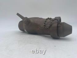 Akron 2032 CG-15 1-1/2 Solid Brass Fire Hose Nozzle with Fog Tip (No Box)