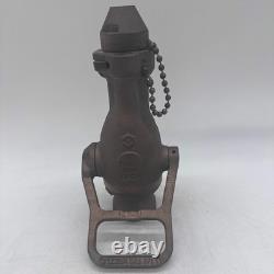 Akron 2032 CG-15 1-1/2 Solid Brass Fire Hose Nozzle with Fog Tip (No Box)