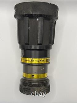 Akron 4817 1.5 Handline Assault Nozzle Spinning Fire Firefighter Truck Nozzle