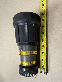 Akron 4817 1.5 Handline Assault Nozzle Spinning Fire Firefighter Truck Nozzle