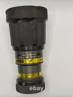 Akron 4817 1.5 Handline Assault Nozzle Spinning Fire Firefighter Truck Nozzle
