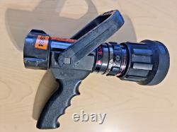 Akron Brass 1720 Turbojet Fire Hose Nozzle 1.5 Adjustable 60/95/125 GPM Used