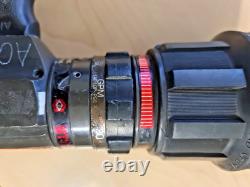 Akron Brass 1720 Turbojet Fire Hose Nozzle 1.5 Adjustable 60/95/125 GPM Used