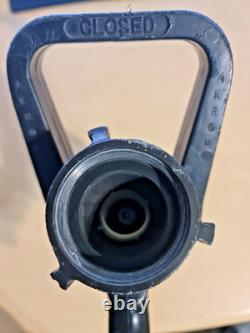 Akron Brass 1720 Turbojet Fire Hose Nozzle 1.5 Adjustable 60/95/125 GPM Used