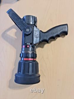 Akron Brass 1720 Turbojet Fire Hose Nozzle 1.5 Adjustable 60/95/125 GPM Used