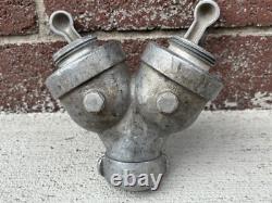 Akron Brass 1 1/2 600 WP Fire hose Two Way Splitter Control Valve US gov't 1.5