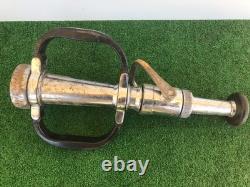 Akron Brass 1 -1/8 Tip Fire Hose Nozzle 2.5 NH with Bale