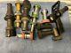 Akron Brass 1.50 Nh Huge Lot Of 10 Nozzles And Shut Offs Must See Photos