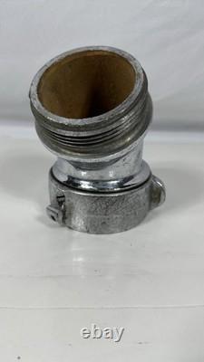 Akron Brass 2.5 NH NST 45° Fire Hose Elbow Adapter Female Swivel x Male