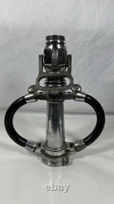 Akron Brass Akro Ball Fire Hose Nozzle Vintage Adjustable Fog Tip
