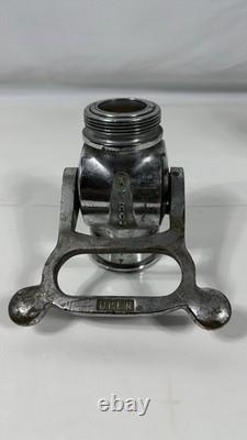Akron Brass Akro Ball Fire Hose Nozzle Vintage Adjustable Fog Tip
