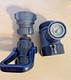 Akron Brass Fire Hose Adapter Lot With Style 35 Nozzle 2.5 Nh Firefighting