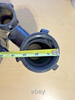 Akron Brass Fire Hose Adapter Lot with Style 35 Nozzle 2.5 NH Firefighting