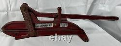 Akron Brass Fire Hose Clamp Fighting Vintage Red American LaFrance 4M-3750 Ilion