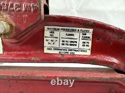 Akron Brass Fire Hose Clamp Fighting Vintage Red American LaFrance 4M-3750 Ilion