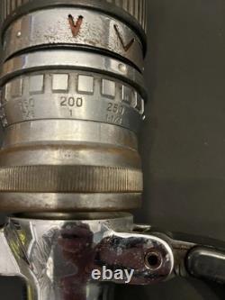 Akron Brass Fire Hose Nozzle TurboJet Fog Stream with Handles Firefighter