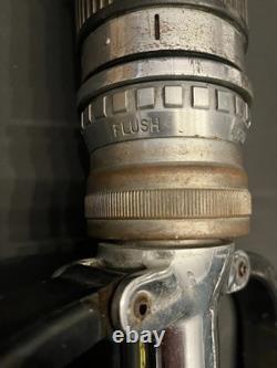 Akron Brass Fire Hose Nozzle TurboJet Fog Stream with Handles Firefighter