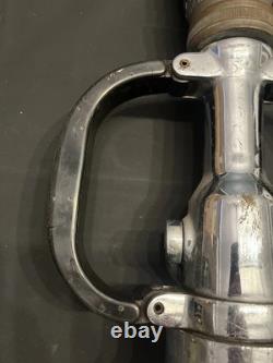 Akron Brass Fire Hose Nozzle TurboJet Fog Stream with Handles Firefighter