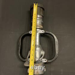 Akron Brass Fire Hose Nozzle TurboJet Fog Stream with Handles Firefighter
