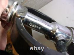 Akron Brass Fire Hose Nozzle, chromed Brass Nozzle 2 Handles