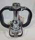 Akron Brass Fire Hose Nozzle, Chromed Brass Nozzle 2 Handles 2.5 Inch
