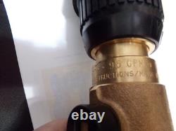 Akron Brass Fog Nozzle 1.50 NH, 95 GPM, Style #3015 fire hose nozzle