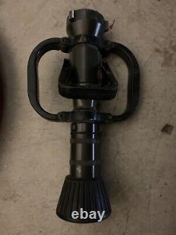 Akron Brass Playpipe 2.5 NH Fire Hose Nozzle with 200GPM Elkhart Brass Nozzle