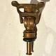 Akron Brass Vintage Brass Fire Hose Nozzle With Open/closed Lever Handle