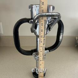 Akron Chrome Brass 1 -1/8 Tip Fire Hose Nozzle Vintage