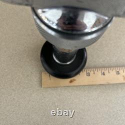 Akron Chrome Brass 1 -1/8 Tip Fire Hose Nozzle Vintage