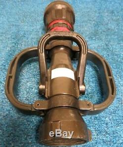 Akron Fire Hose Nozzle 1727 Turbojet 250 Gpm D Handle 2.5nh