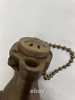 Akron Fire Hose Water Fog / Stream Nozzle -Brass 1-1/2 4AN Navy #2074 Complete