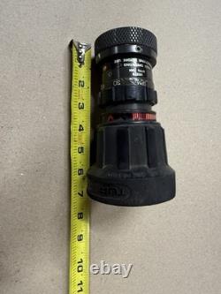 Akron Handline Master Turbojet 1717 1.5NH Vintage Spinning Fog Fire Nozzle