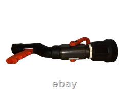 Akron SaberJet Style 1532 Fire Nozzle 1.5 With Pistol Grip, Orange