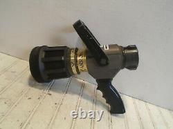 Akron Saberjet Style 1523 1-3/4 Automatic Dual Fire Nozzle Pistol Grip 12