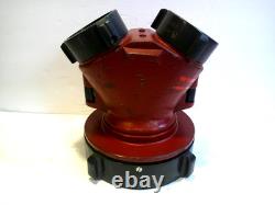 Akron Style 1267 Siamese Clapper Valve Hydrant Manifold 2way 6 to (2) 2-1/2NH