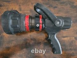 Akron Style 1723 Mid-Range Turbojet Fire Fighting Nozzle With Grip