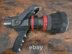 Akron Style 1723 Mid-Range Turbojet Fire Fighting Nozzle With Grip