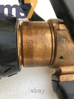 Akron Style 3020 Pistol Grip Brass Fire Fighting Nozzle 1-1/2 #rubber Damage