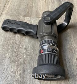 Akron Turbojet Adjustable GPM Fire Nozzle with Grip UNTESTED SURPLUS Loose Handle