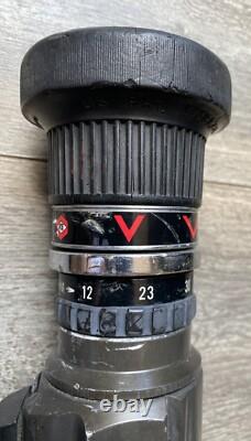 Akron Turbojet Adjustable GPM Fire Nozzle with Grip UNTESTED SURPLUS Loose Handle
