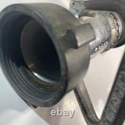 Akron Turbojet Style Brass Fire Hose Nozzle Seems To Work Correctly