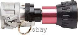 Aluminum 1 1/2 Camlock Fitting Coupling with Heavy-Duty Fire Nozzle Camlock