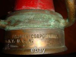 American LaFrance Brass Firehose Nozzle (Underwriters Playpipe) (#1)