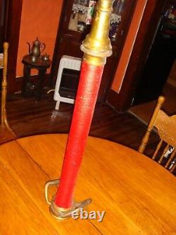 American LaFrance Brass Firehose Nozzle (Underwriters Playpipe) (#2)