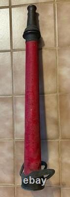 American LaFrance Foamite Corp Brass Firehose Nozzle Vintage Fire USA NICE 30
