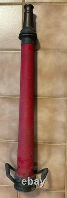American LaFrance Foamite Corp Brass Firehose Nozzle Vintage Fire USA NICE 30