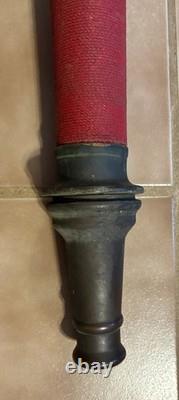 American LaFrance Foamite Corp Brass Firehose Nozzle Vintage Fire USA NICE 30