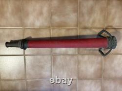 American LaFrance Foamite Corp Brass Firehose Nozzle Vintage Fire USA NICE 30