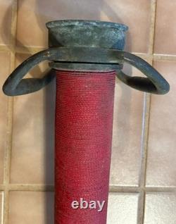 American LaFrance Foamite Corp Brass Firehose Nozzle Vintage Fire USA NICE 30